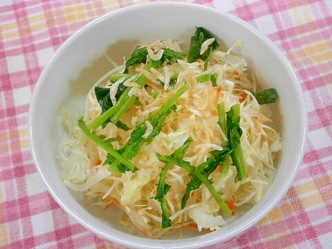 干しえびの野菜サラダ